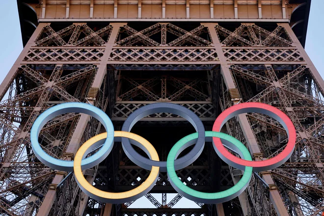 Pariz bo središče sveta od 26. julija do 11. avgusta, gostil bo 33. poletne olimpijske igre. FOTO: Ludovic Marin, AFP