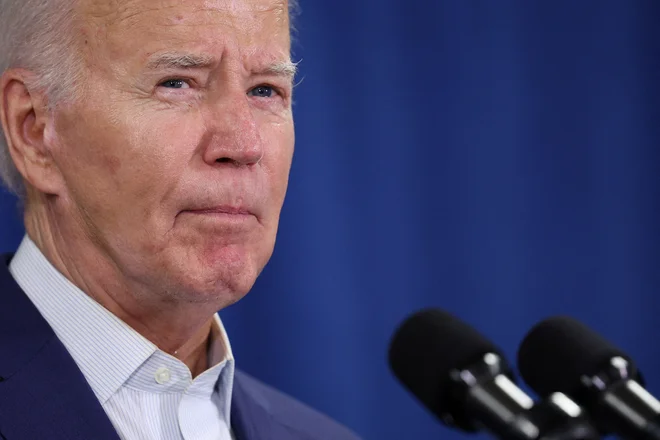 Ameriški predsednik Joe Biden. FOTO: Tom Brenner/Reuters