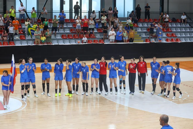 Slovenke se niso izkazale na generalki. FOTO: Voranc Vogel