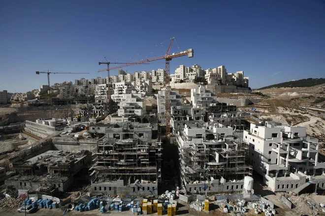 Izraelska naselja na okupiranem ozemlju so ilegalna. FOTO: Baz Ratner/Reuters Pictures