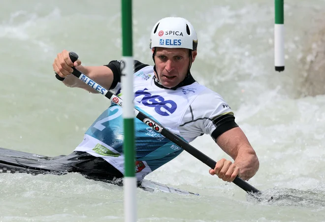 Benjamin Savšek bo v Parizu branil naslov olimpijskega zmagovalca iz Tokia. FOTO: Blaž Samec