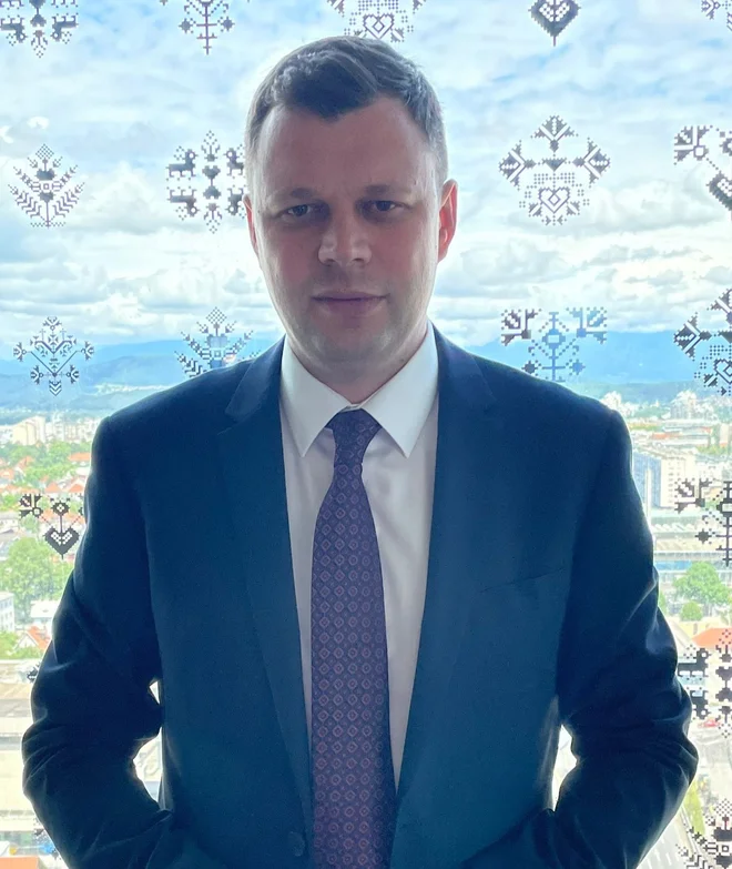 Goran Marković, odpravnik poslov na veleposlaništvu Republike Srbije v Ljiubljani. FOTO: Zzz Delo