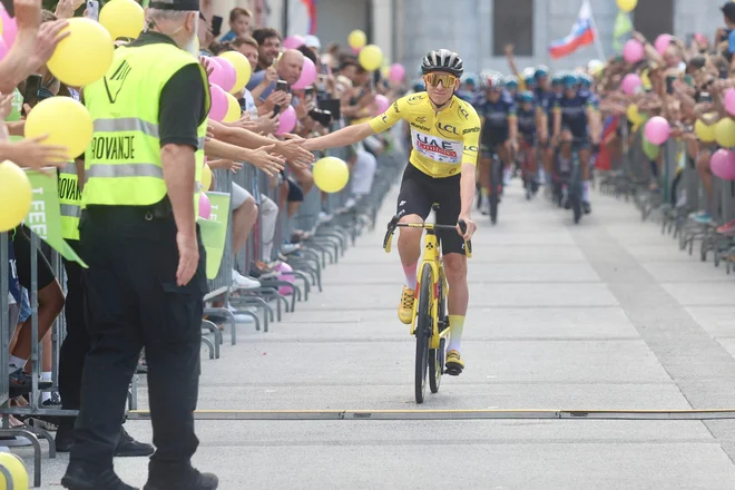 Tadej Pogačar FOTO: Voranc Vogel/Delo