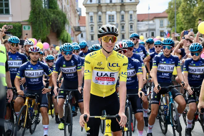Tadej Pogačar FOTO: Voranc Vogel/Delo