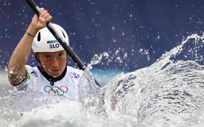 Tudi kajakašica Eva Terčelj je v polfinalu. FOTO: Yara Nardi/Reuters