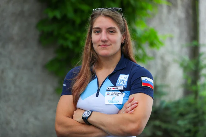 Andreja Leški ne dvomi, da lahko nadaljuje tradicijo slovenskih olimpijskih uspehov v judu. FOTO: Matej Družnik/Delo