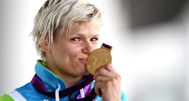 Urška Žollnir je bila zlata v Londonu 2012. FOTO: Matej Družnik