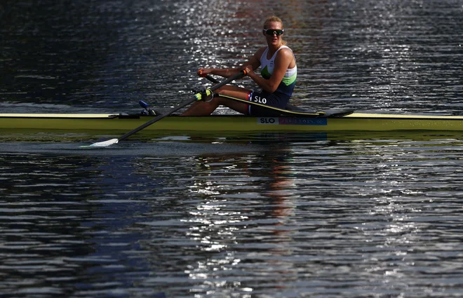 Nina Kostanjšek se je uvrstila v finale C. FOTO: Yara Nardi/Reuters
