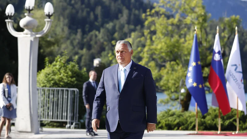 Zavzemanje za mir je vselej dobrodošlo. (Na fotografiji Viktor Orbán na blejskem strateškem forumu 1. septembra 2021.) FOTO: Leon Vidic/Delo