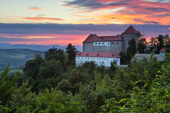 Grad Podsreda v bližini Term Olimia FOTO: Jošt Gantar