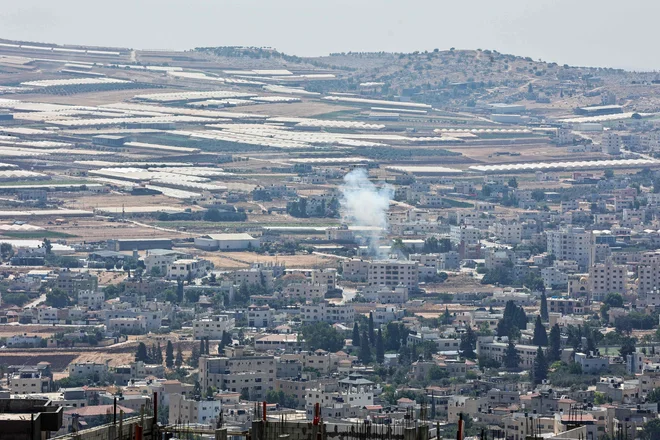 Danes so izraelske sile na Zahodnem bregu ubile pet Palestincev. FOTO: Zain Jaafar/AFP