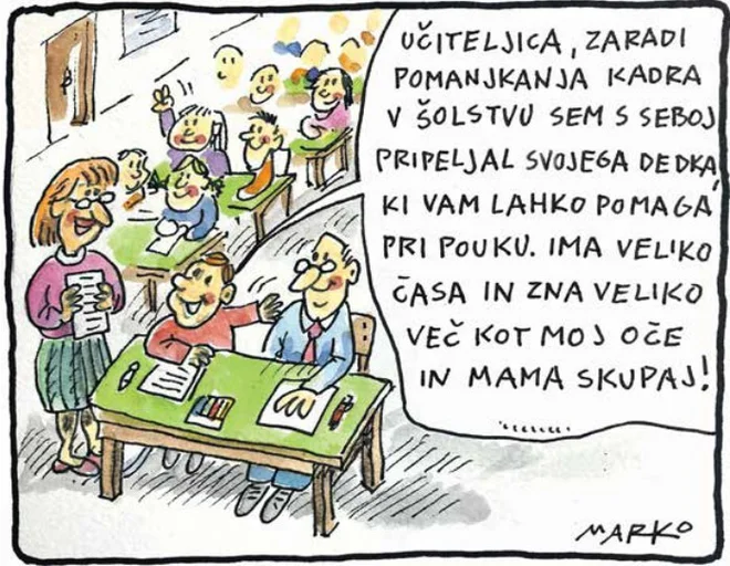 KARIKATURA: Marko Kočevar