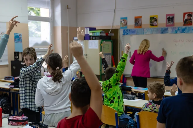 Številne učitelje zaposlijo le od 1. septembra do konca junija, zato se na zavodu za zaposlovanje konec junija poveča število nezaposlenih učiteljev. FOTO: Črt Piksi