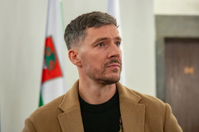 Z Matejem Avanzom sta predstavila podrobnosti poslovilne tekme Gorana Dragića. FOTO: Voranc Vogel/Delo