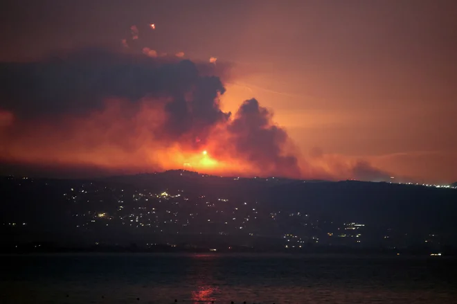 Izrael je sprožil napade na Libanon. FOTO: Aziz Taher Reuters