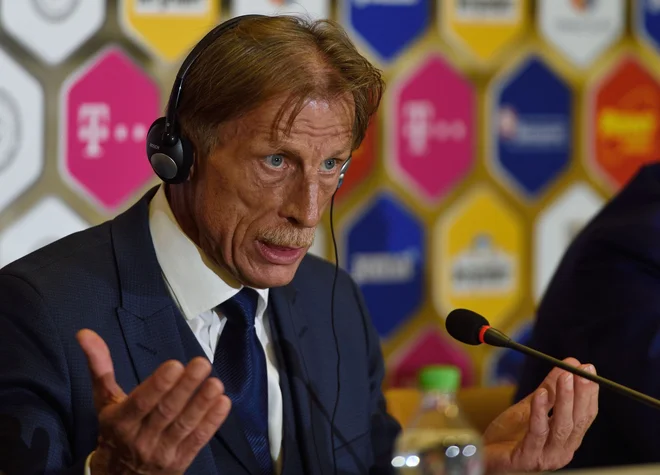 Christoph Daum je bil tudi selektor Romunije. FOTO: Daniel Mihailescu/AFP