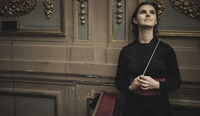 Oksana Liniv je prva šefica dirigentka v italijanski operni hiši. FOTO: Festival Ljubljana

 