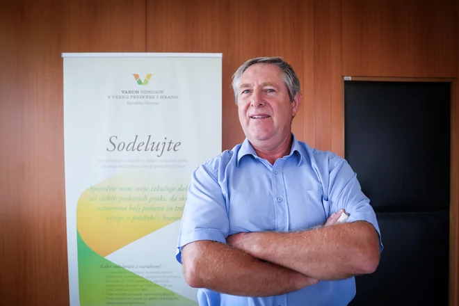 Ko se pogovarjaš s trgovci, pravijo, da so odkupne cene v Sloveniji višje kot drugje. To se razlaga, kot da so zadeve pošteno urejene, kar še zdaleč ni res, pravi prehranski varuh Branko Ravnik. FOTO: Matej Družnik/Delo