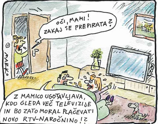 KARIKATURA: Marko Kočevar