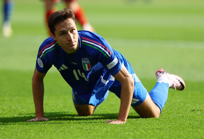 Federico Chiesa je igral na nedavnem euru v Nemčiji. FOTO: Lee Smith/Reuters