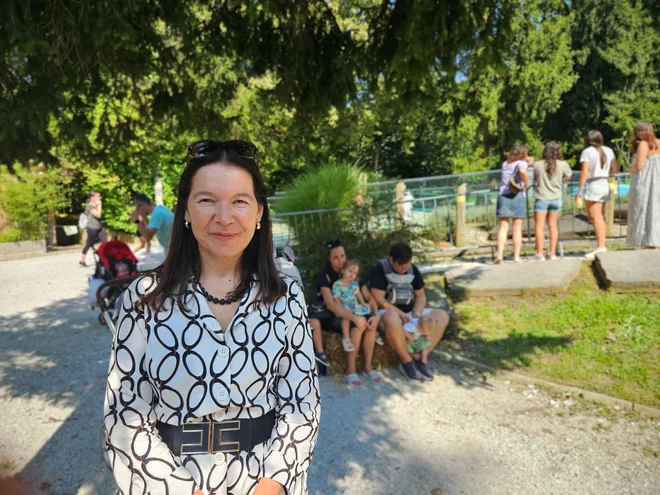 Barbara Mihelič, direktorica ZOO Ljubljana  FOTO: Tina Horvat