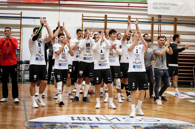 Rokometaši Trima merijo na skupinski del evropske lige. FOTO: Trimo Trebnje