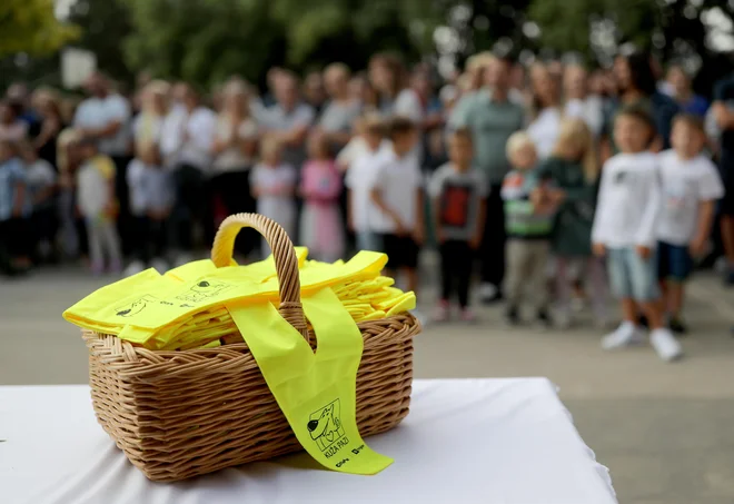Slovenska šola ni samo pred izzivi, ampak je tudi v krizi. A bodimo vsaj prvi šolski dan pozitivni. Ni vse v ocenah in dosežkih. FOTO: Blaž Samec/Delo