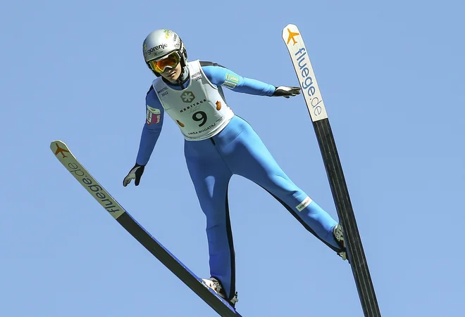 Ema Volavšek je osvojila skupno drugo mesto v veliki nagradi. FOTO: Jože Suhadolnik/Delo