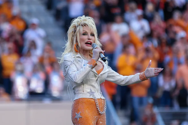 Dolly Parton. FOTO: Randy Sartin/USA Today Sports via Reuters