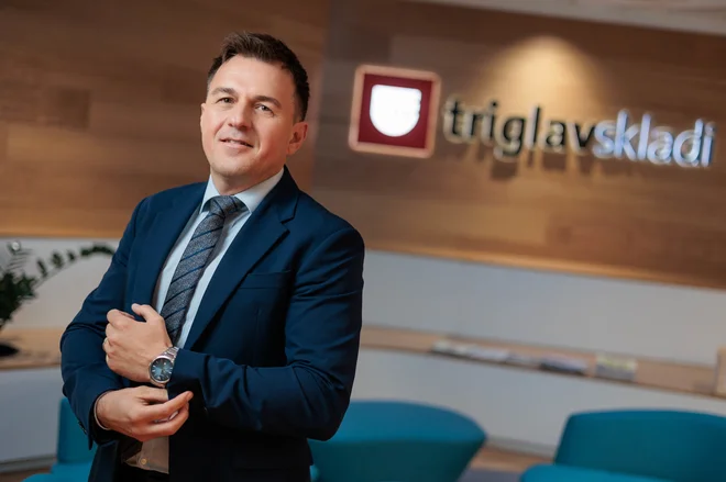 Damir Mrkulić, višji skrbnik prodaje pri Triglav Skladih: »Disciplina in vztrajnost vodita do uspeha na dolgi rok.« FOTO: Triglav Skladi