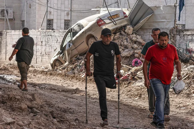 V ZN doslej so sprejeli že več kot 150 podobnih resolucij proti Izraelu, ne da bi ustavili ilegalno okupacijo in morijo Palestincev na zasedenih območjih. FOTO: Izrael Zain Jaafar/Afp