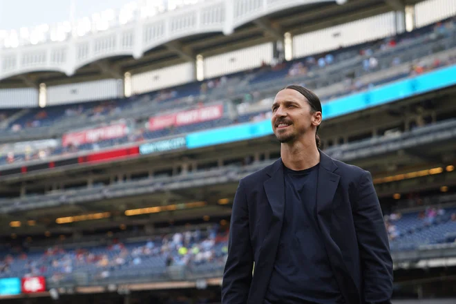 Zlatan Ibrahimović ne skriva, da je on tisti, ki vleče niti pri AC Milanu. FOTO: Lucas Boland/USA Today