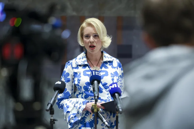 Urška Klakočar Zupančič ni izvajala nedovoljenega pritiska ali vpliva. FOTO: Jože Suhadolnik/Delo