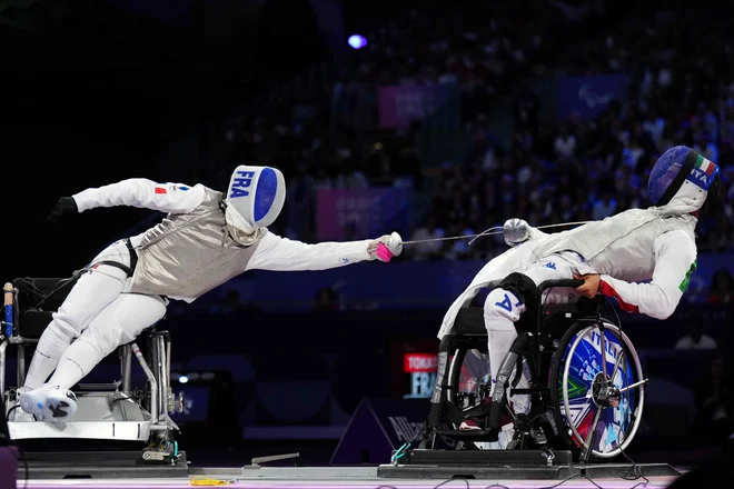 Prve paraolimpijske igre so v Londonu leta 1948, neposredno po poletnih olimpijskih igrah, organizirali britanski veterani, poškodovani v vojni proti nacizmu. FOTO Dimitar Dilkoff/AFP