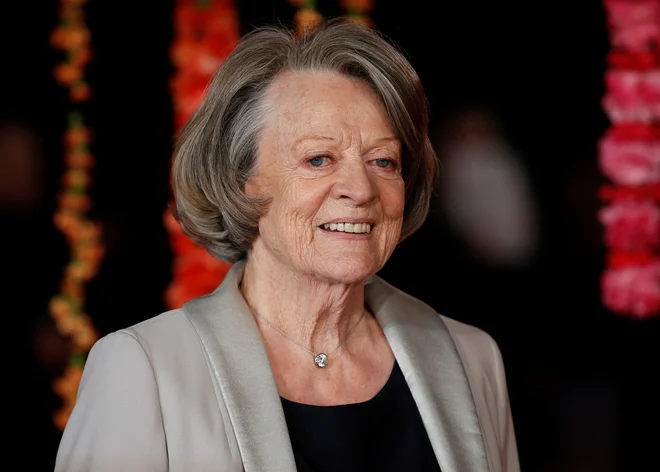 Med drugiim je zaigrala v nadaljevanki Downton Abbey in filmih o Harryju Potterju, v katerih je upodobila profesorico McHudurra. FOTO: Neil Hall/Reuters