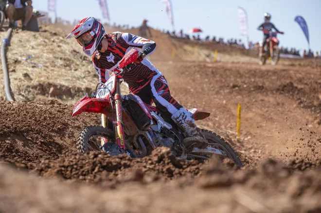 Tim Gajser se je moral sprijazniti z drugim mestom. FOTO: Honda Racing