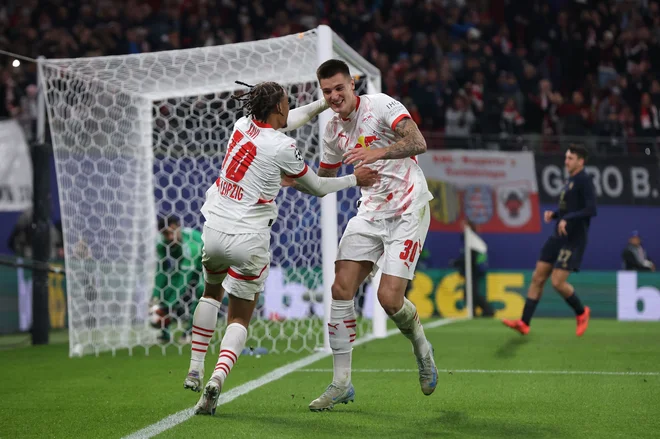 Veselje Benjamina Šeška je bilo zaman, točke so šle v Torino. FOTO: Ronny Hartmann/AFP