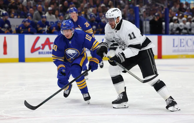 Kopitar je v odlični formi. FOTO: Timothy T. Ludwig/Reuters