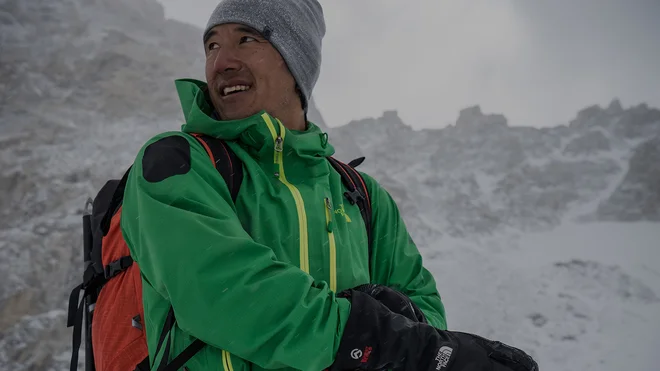 Ameriški pustolovec, fotograf, smučar, filmski režiser Chin je odkritje opisal kot čustven trenutek. FOTO: Družabna omrežja