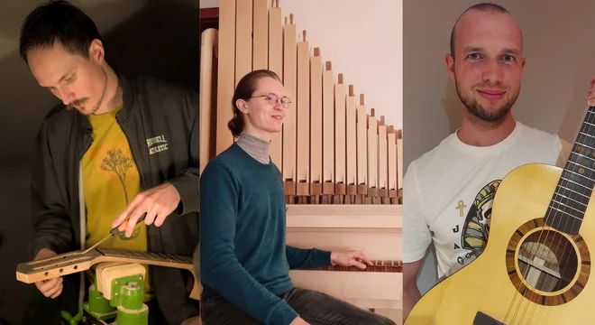 Maks Brus, Matic Jančar in Vid Rozman so magistrski študenti lesarstva na ljubljanski biotehniški fakulteti. FOTO: osebni arhiv

 