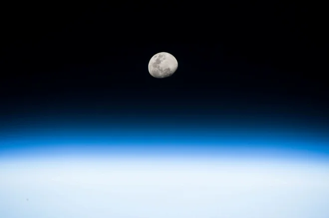 Randy Bresnik je občinstvo navduševal s čudovitimi posnetki Zemlje in vesolja. Foto Nasa/Reuters