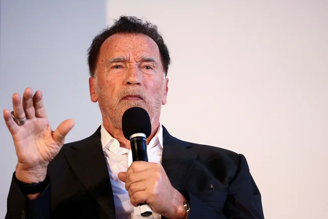 Schwarzenegger ni nikoli podpiral Trumpa in ni volil zanj. Vendar pa, ker je republikanec, tudi ni volil za njegove demokratske nasprotnike. FOTO: Liesa Johannssen/Reuters