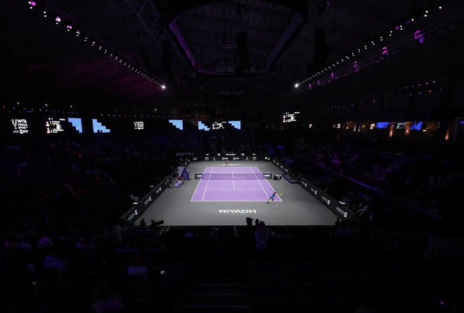 Ženski tenis še nima veljave v Savdski Arabiji. FOTO: Hamad I Mohammed/Reuters