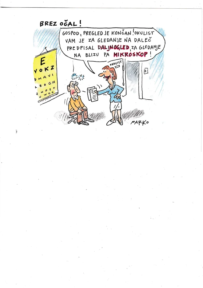 KARIKATURA: Marko Kočevar