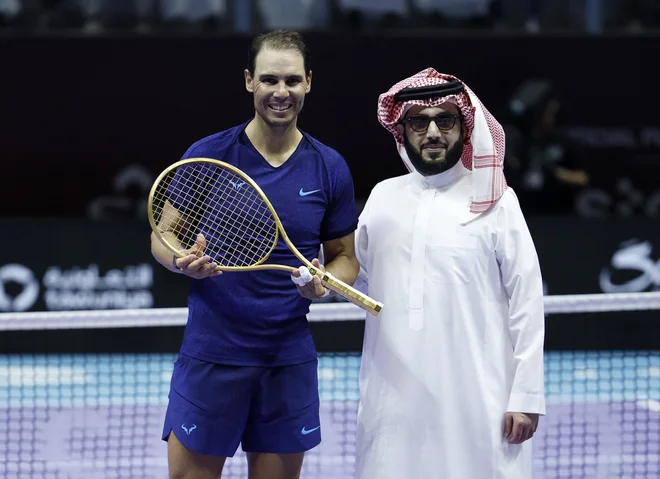 Predzadnji turnir kariere je odigral v Rijadu. Foto Hamad I Mohammed/Reuters
