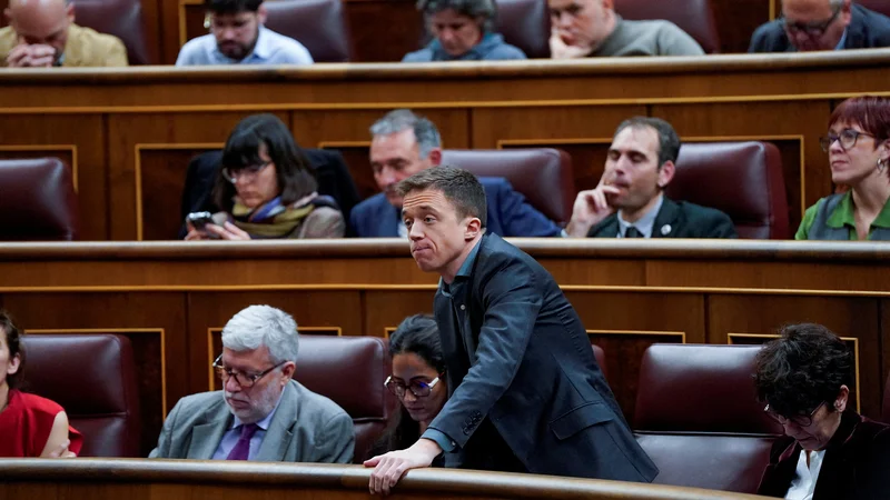 Íñigo Errejón je odstopil pod težo obtožb o spolnih zlorabah. FOTO: Ana Beltran/Reuters