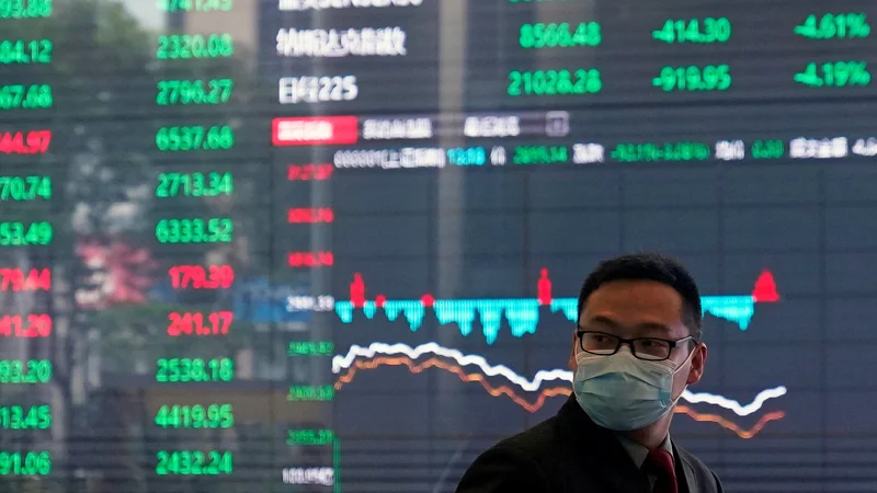 Na povečanje sredstev v slovenskih vzajemnih skladih je v zadnjem lertu precej vplivala rast borznih tečajev. FOTO:Aly Song Reuters