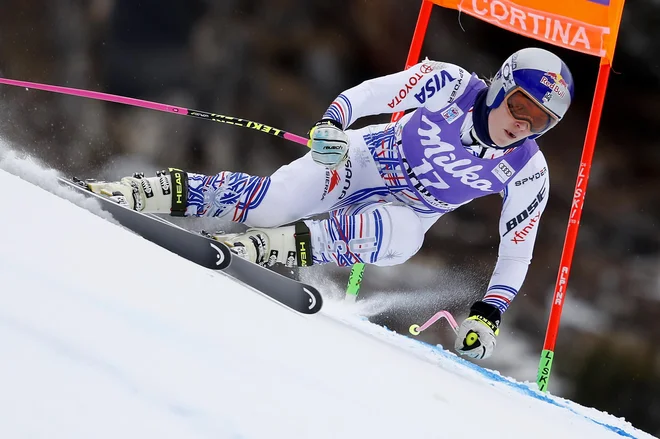 Lindsay Vonn je v svetovnem pokalu nanizala kar 82 zmag. FOTO: Matej Družnik/Delo