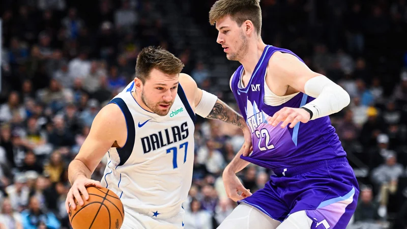 Luka Dončić ni mogel preprečiti novega poraza Dallasa. FOTO: Alex Goodlett/AFP