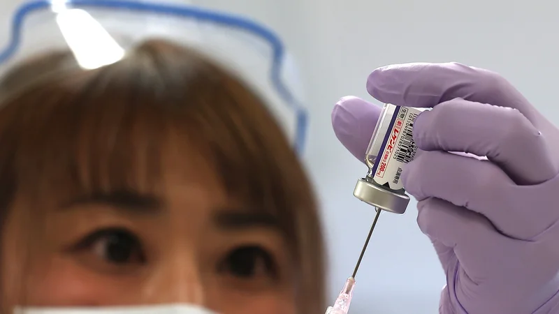 Lekanemab, ki se na trgu imenuje leqembi, sta razvili ameriško podjetje Biogen in japonsko farmacevtsko podjetje Eisai. FOTO: Kota Kiriyama/the Yomiuri Shim